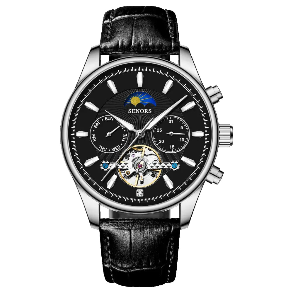 Men's Mechanical Skeleton Watch