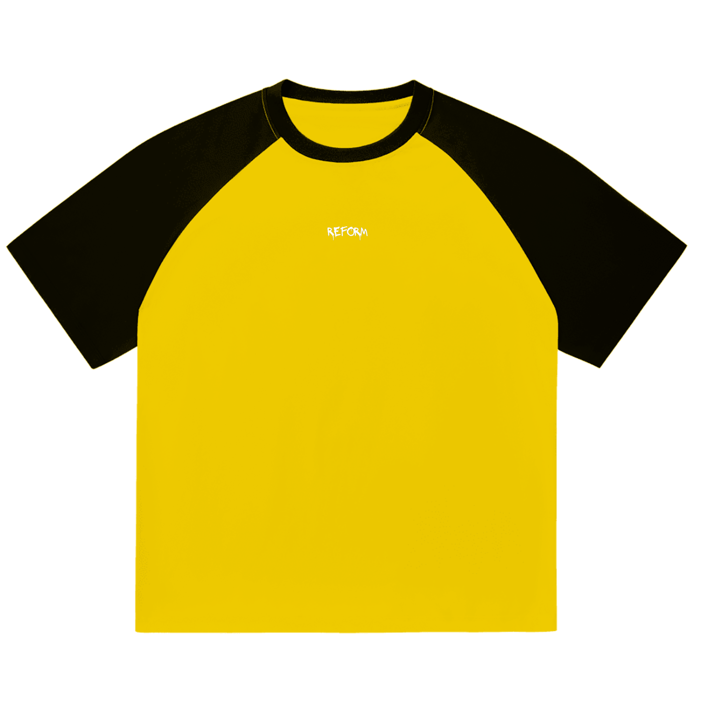Color-Blocked Raglan Sleeve T-shirt