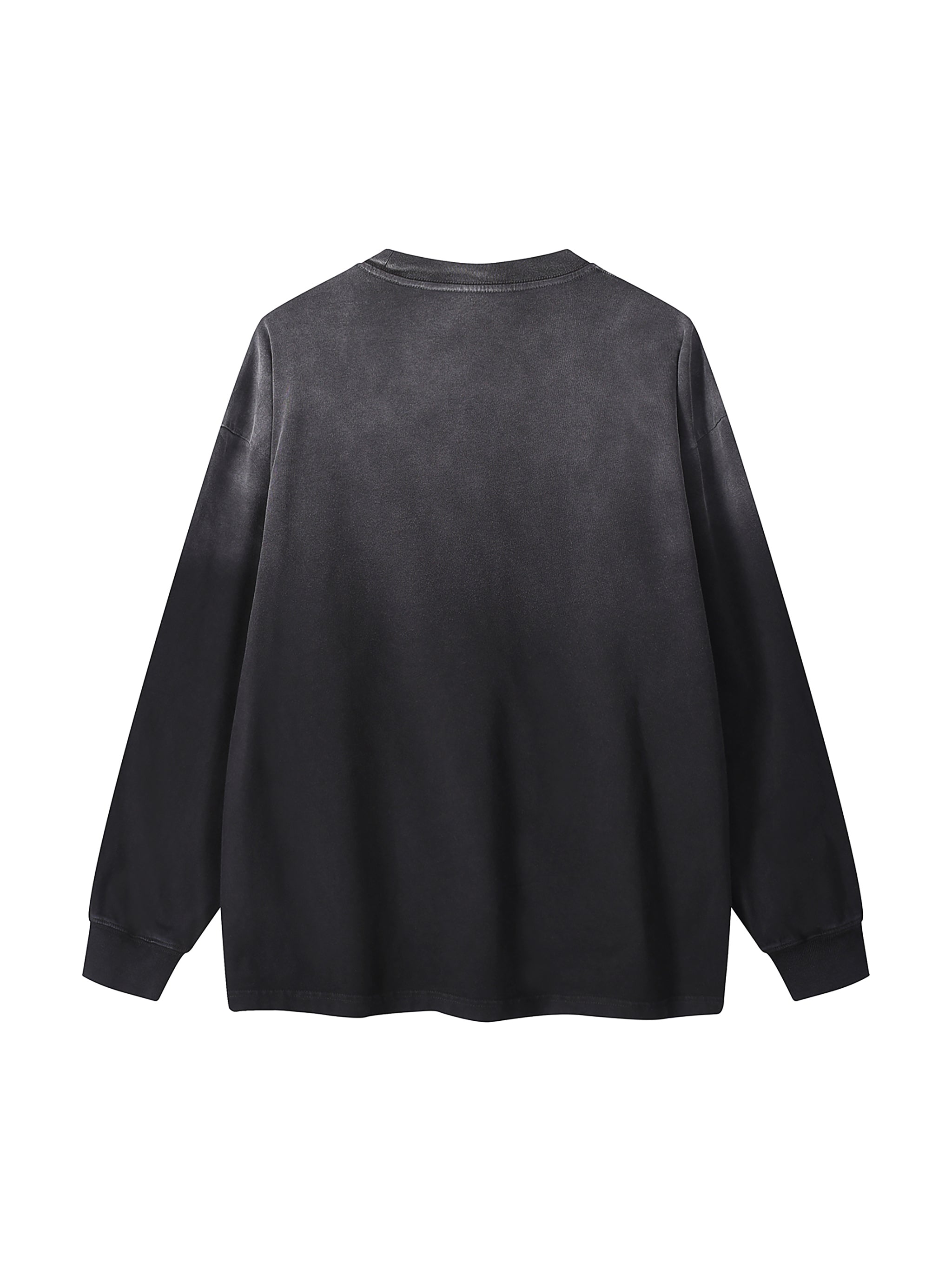 Gradient Vintage Washed Long Sleeve Tee - 270 GSM