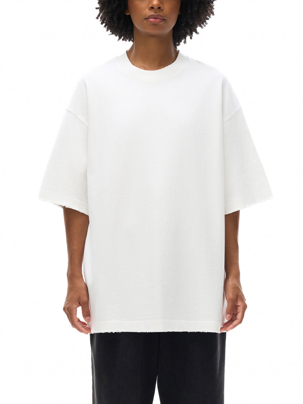 Heavyweight Hand-frayed T-shirt