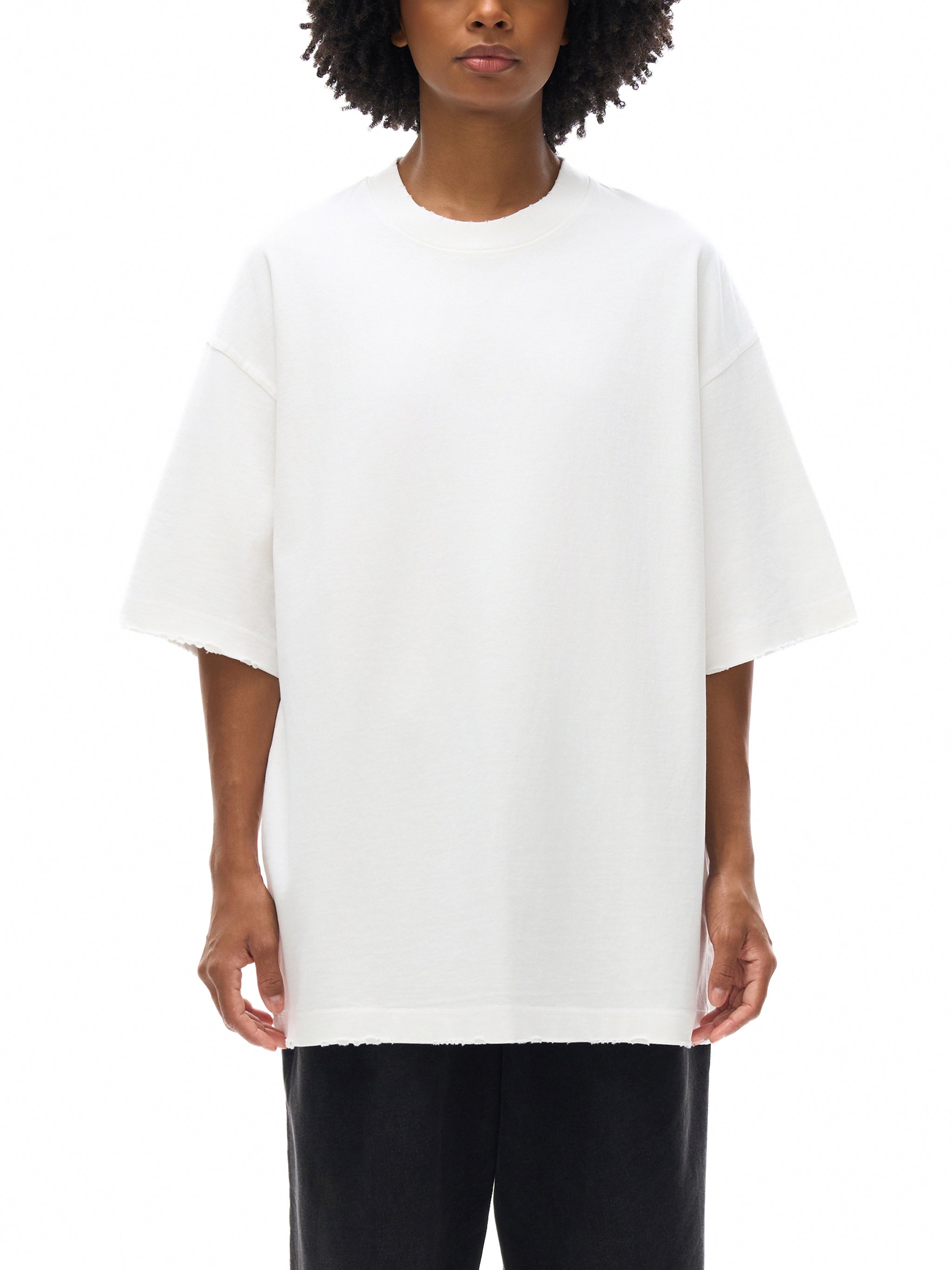 Heavyweight Hand-frayed T-shirt