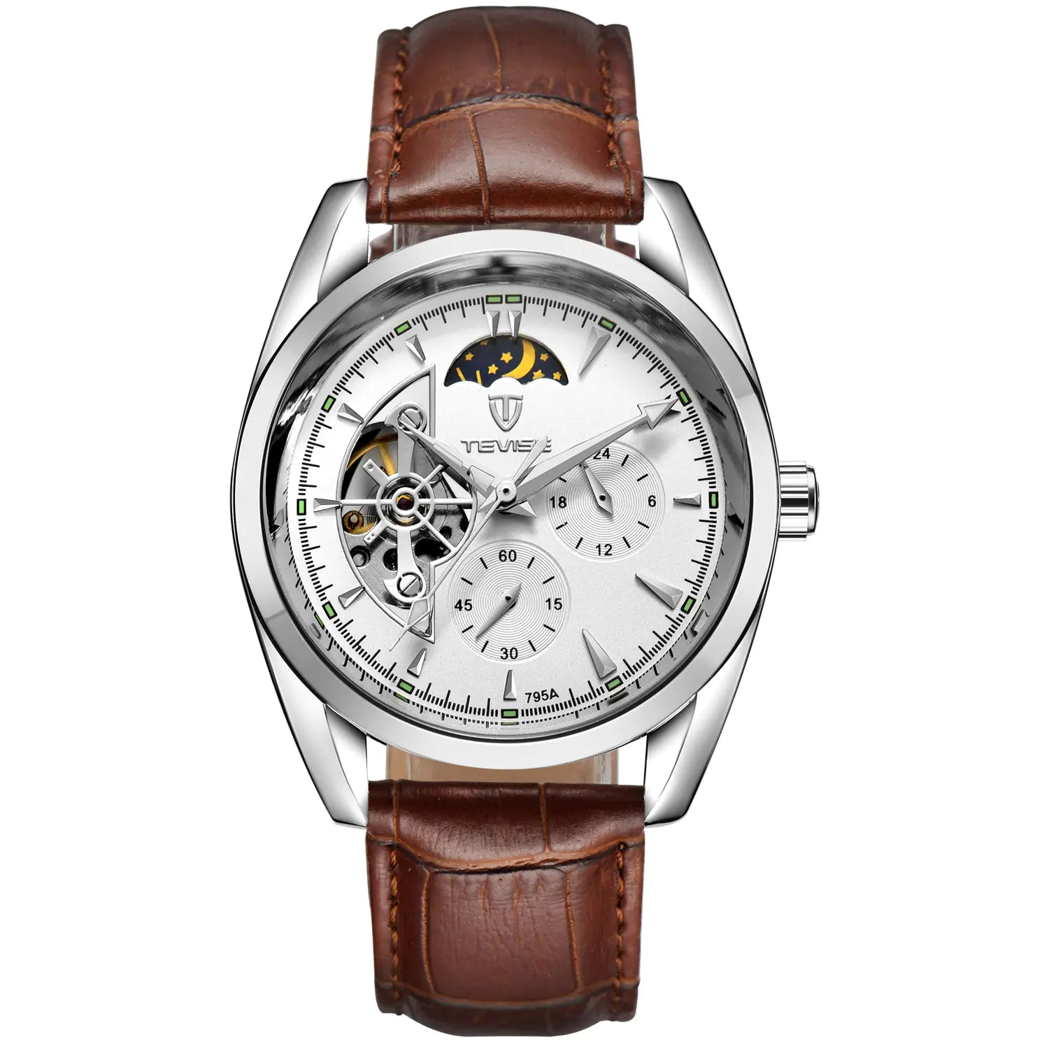 Men's Tourbillon Automatic Mechanical Watch