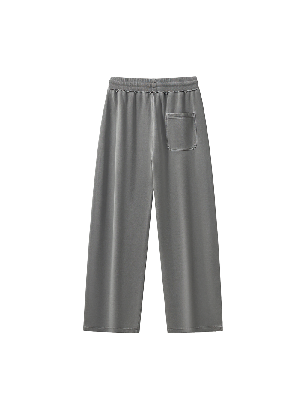 Raw-Seam Enzyme Washed Sweatpants