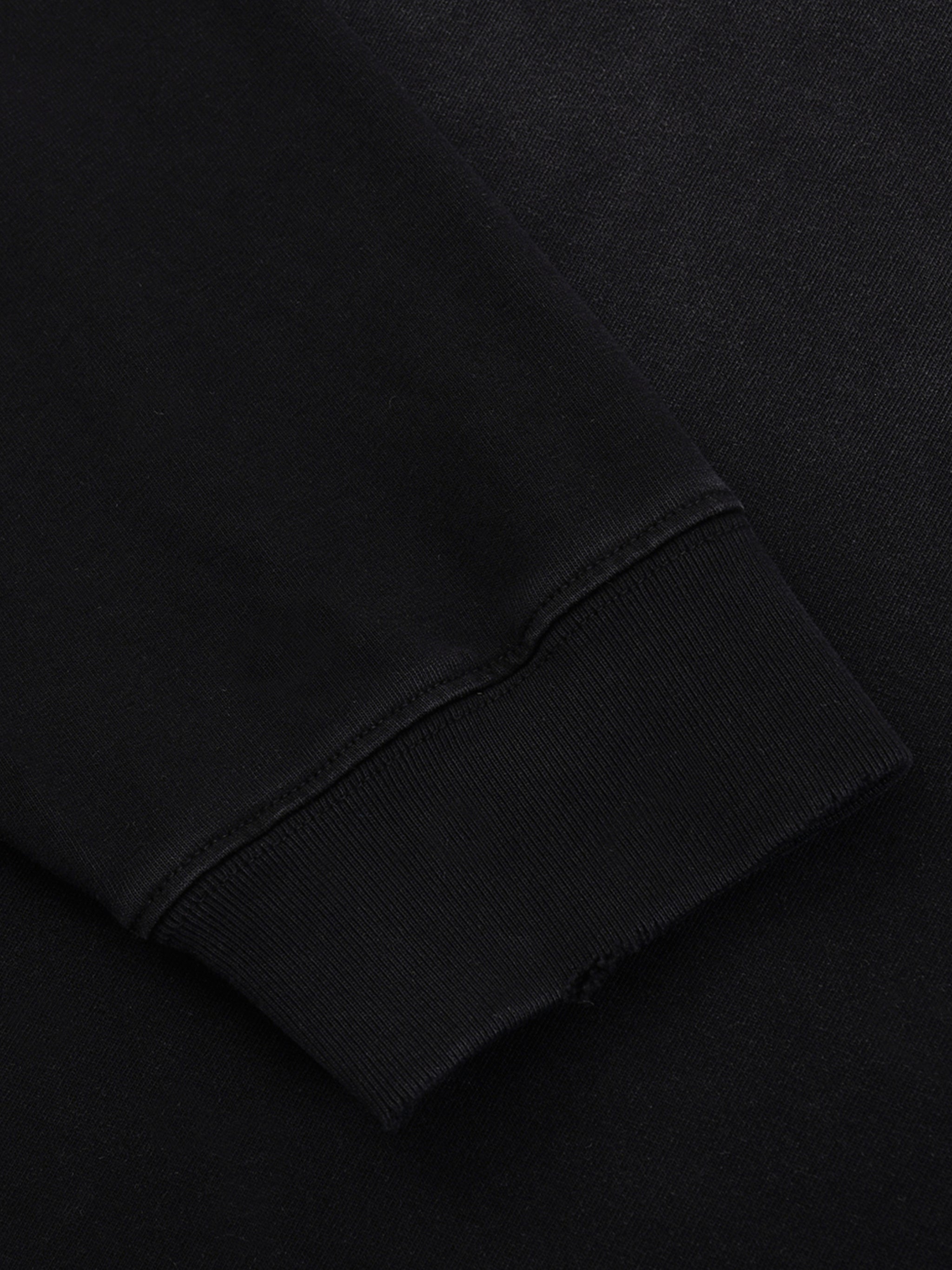 Snow Wash Raw Edge Cotton T-Shirt