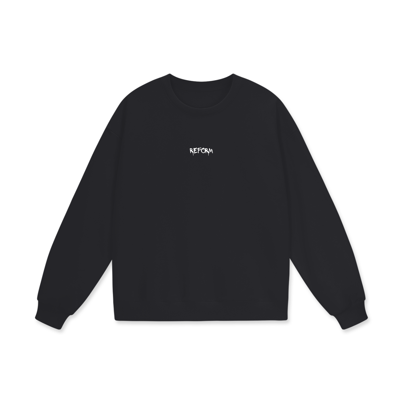Unisex Drop Shoulder Oversized Fleece Sweatshirt