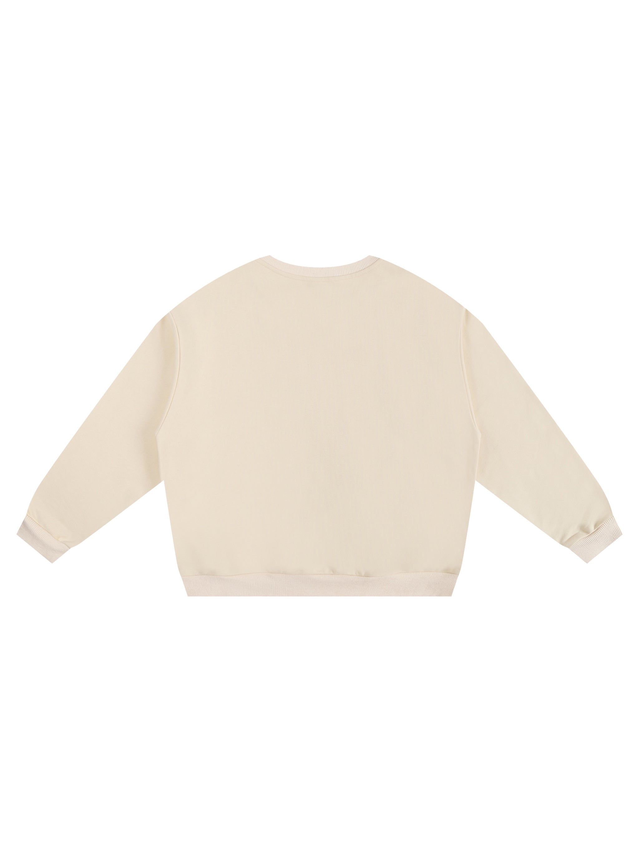Unisex Drop Shoulder Oversized Fleece Sweatshirt