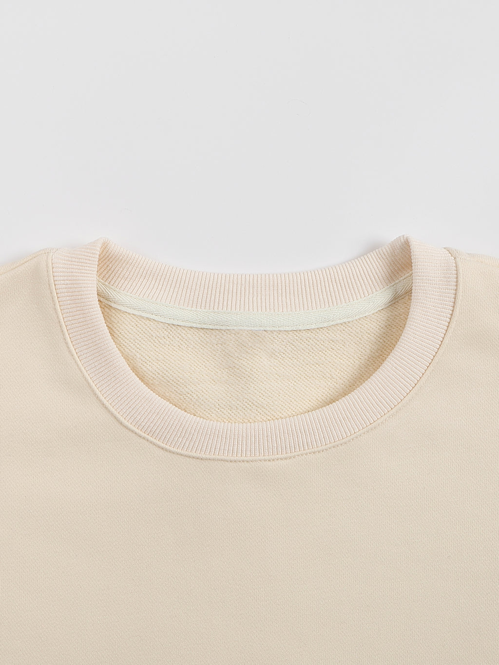 Unisex Drop Shoulder Oversized Fleece Sweatshirt
