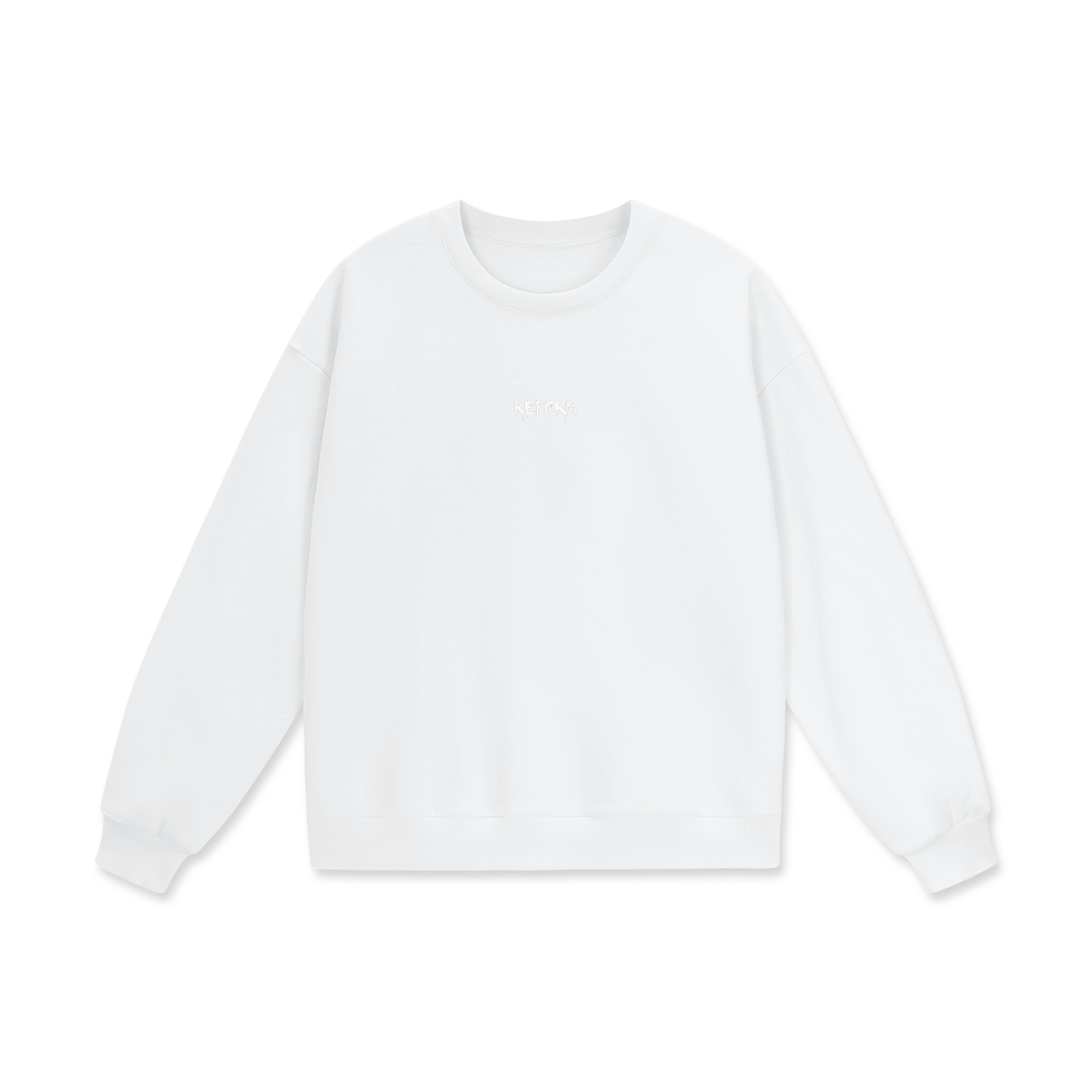 Unisex Drop Shoulder Oversized Fleece Sweatshirt