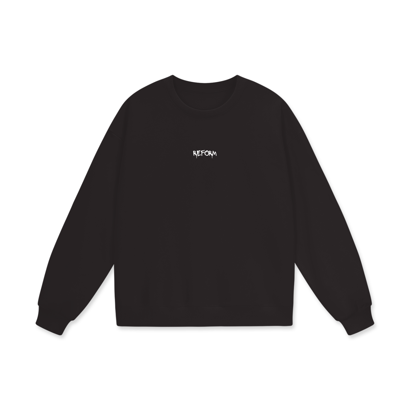 Unisex Drop Shoulder Oversized Fleece Sweatshirt