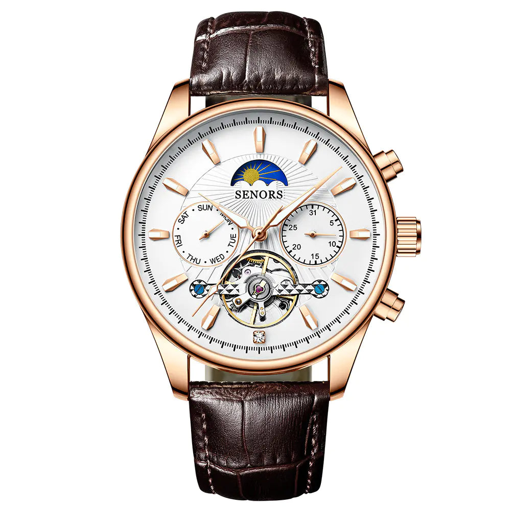 Men's Mechanical Skeleton Watch