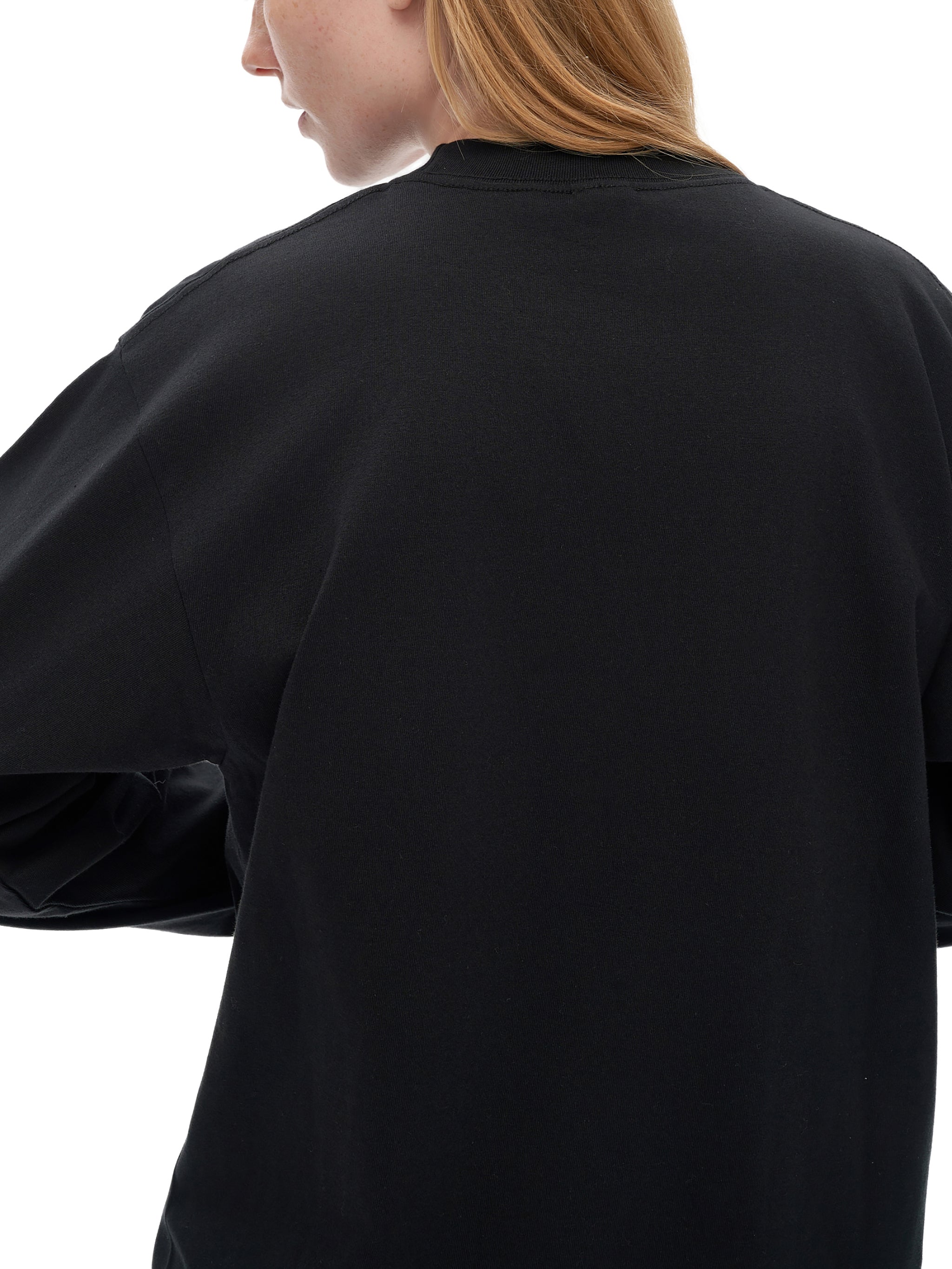 Heavyweight 100% Cotton Drop Shoulder Long Sleeve Shirt - 270gsm