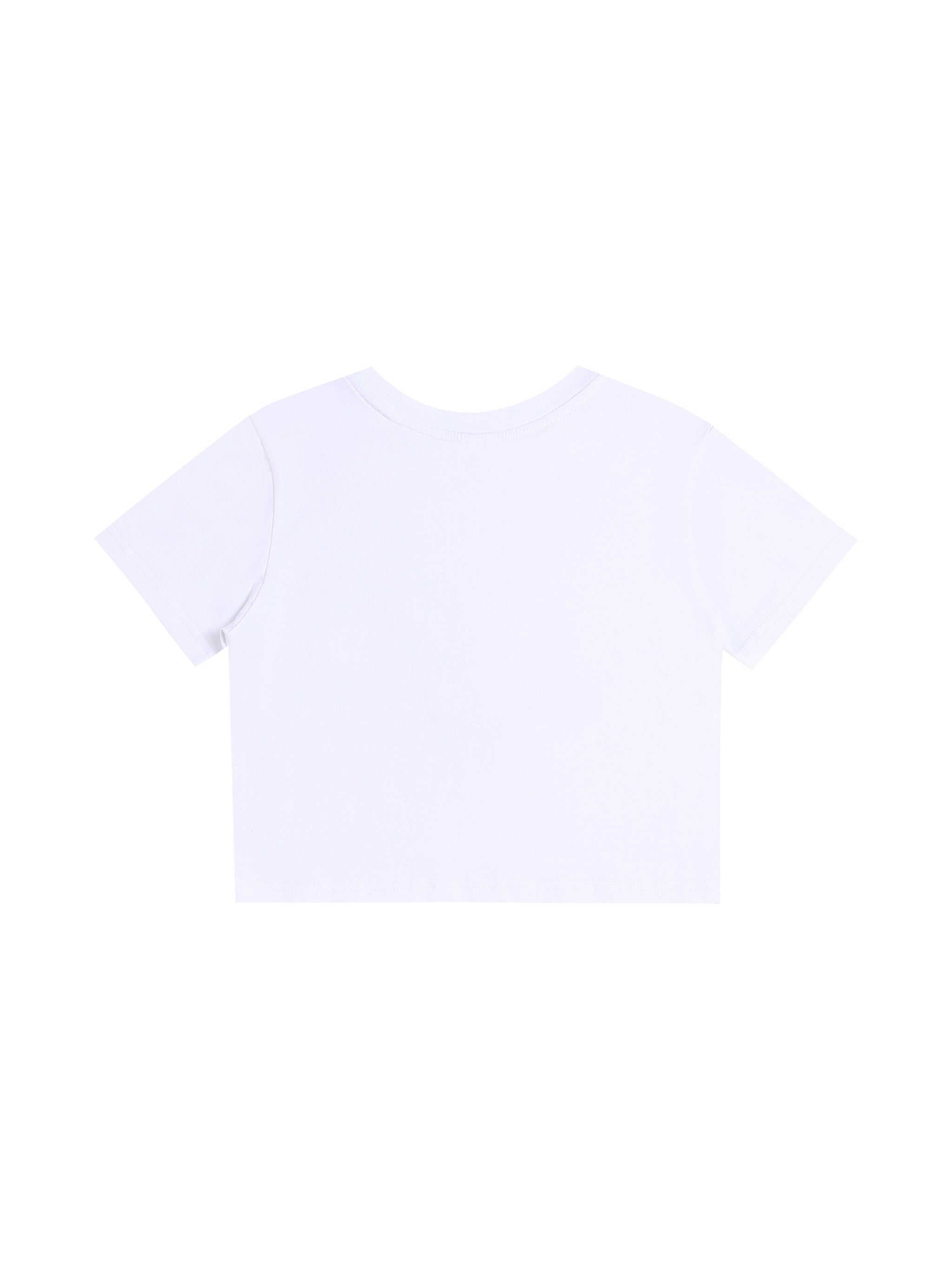 Women's Fitted Crop Tee | Bodycon T-Shirt