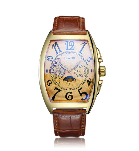 Hollow Mechanical Tourbillon Watch