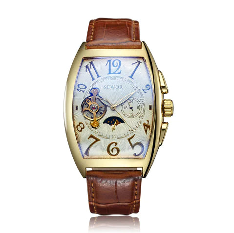 Hollow Mechanical Tourbillon Watch