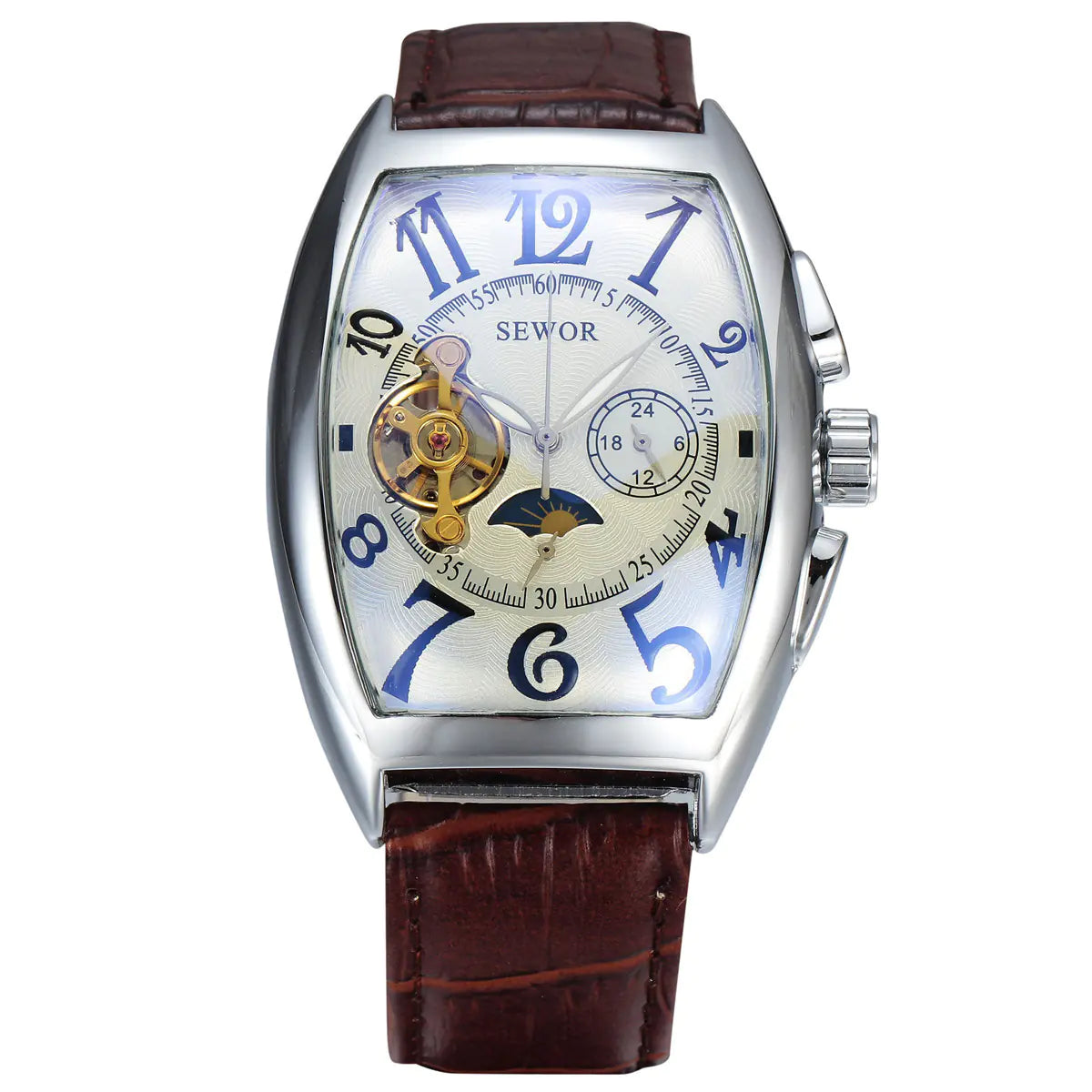 Hollow Mechanical Tourbillon Watch
