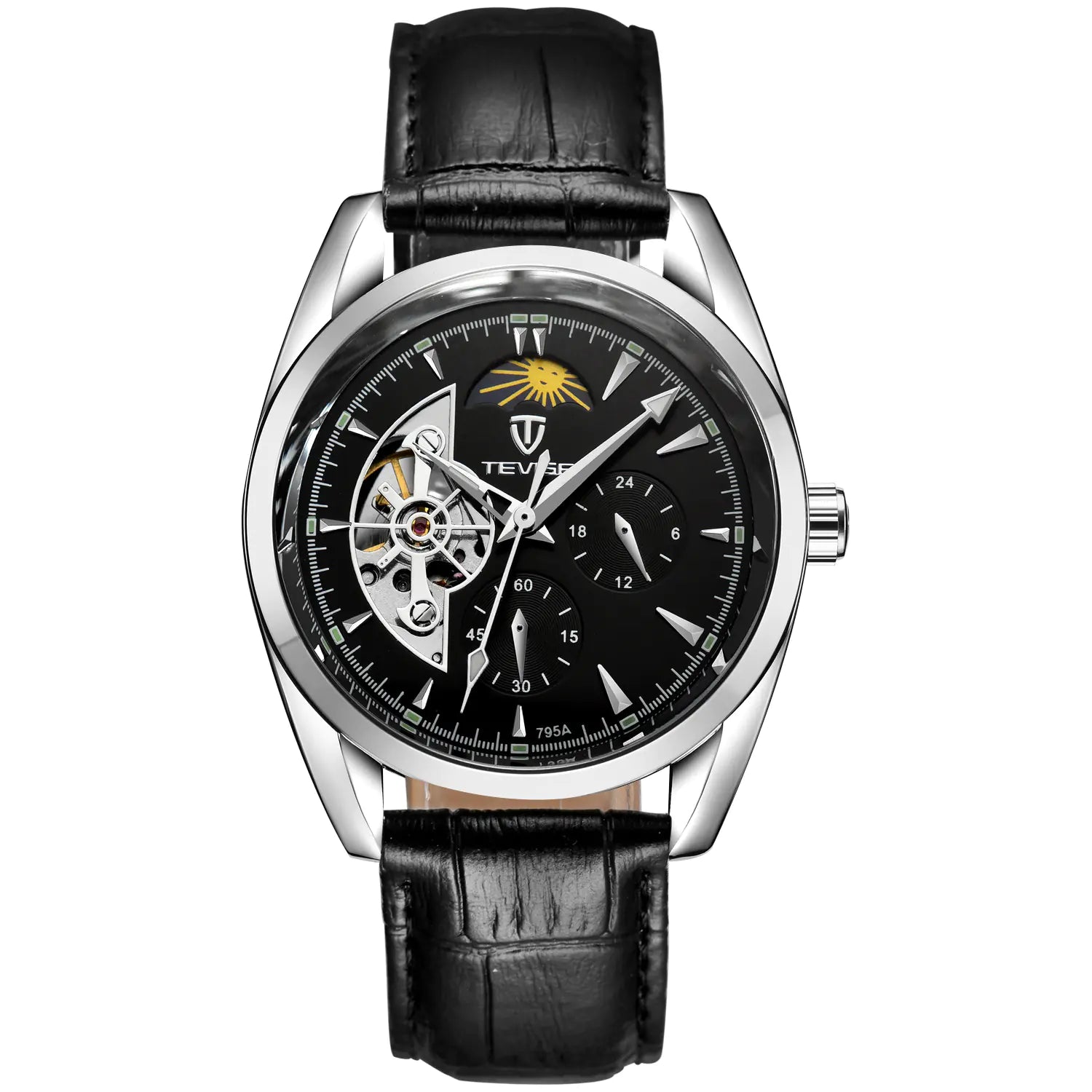Men's Tourbillon Automatic Mechanical Watch
