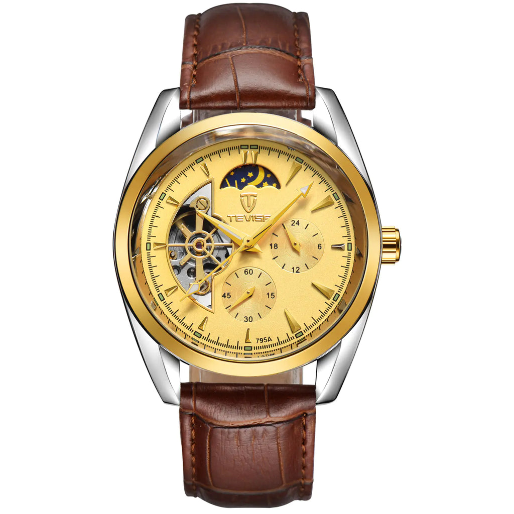 Men's Tourbillon Automatic Mechanical Watch
