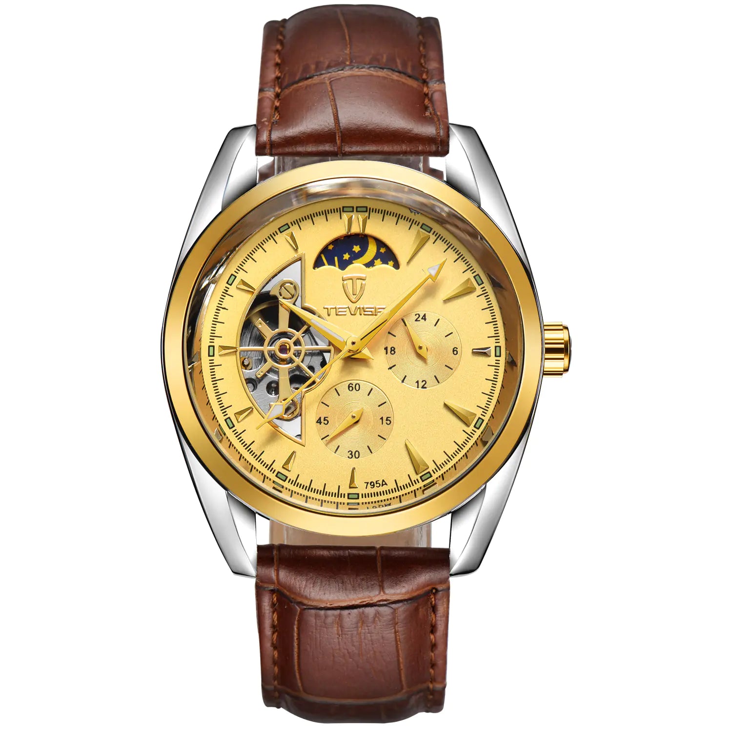 Men's Tourbillon Automatic Mechanical Watch